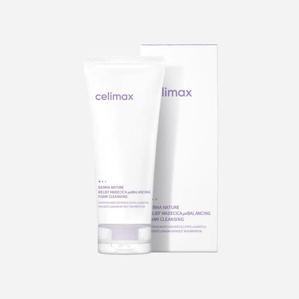 DERMA NATURE 舒缓积雪草 pH平衡洁面泡沫 150ml