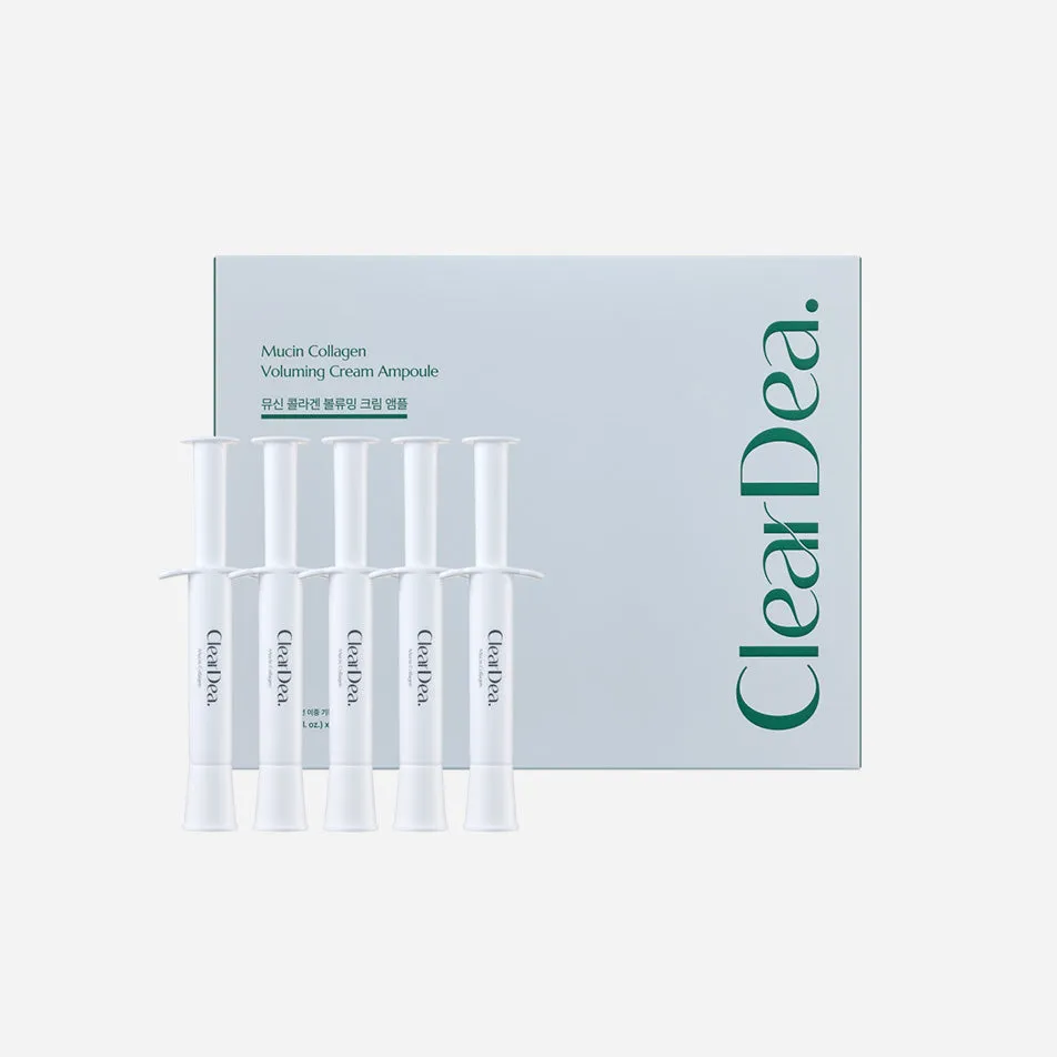 ClearDea Mucin Collagen Voluming Cream Ampoule 4ml x 5ea