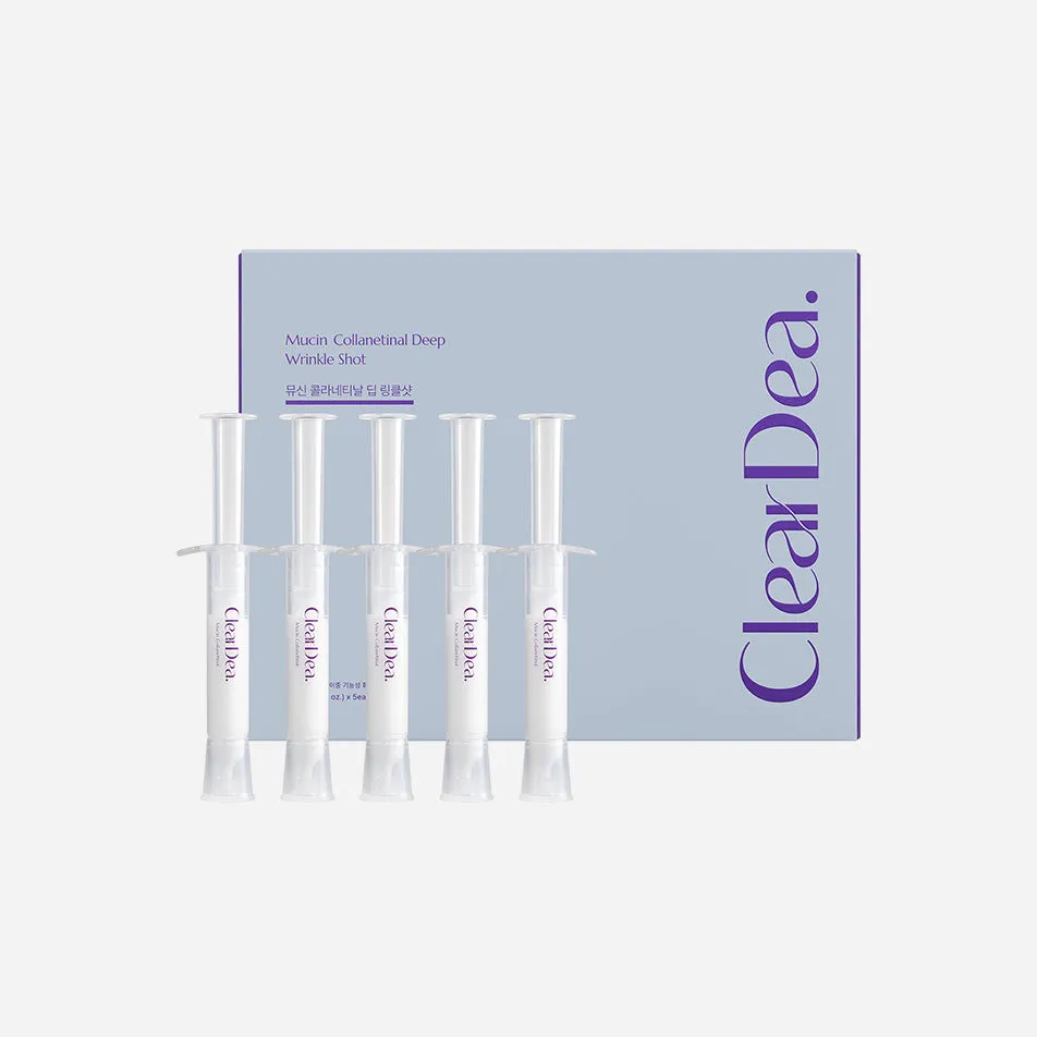 ClearDea ムチン コラネチナル ディープ リンクル ショット 4ml x 5ea