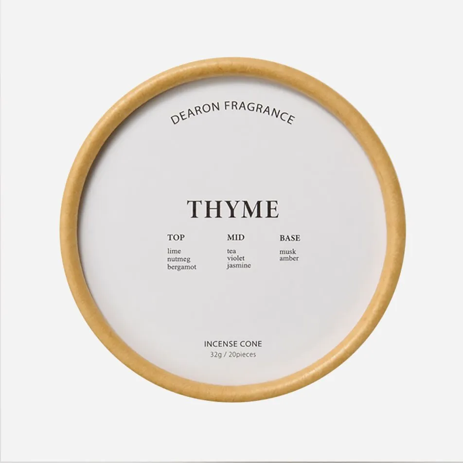 Dearon Thyme Incense Cone 32g