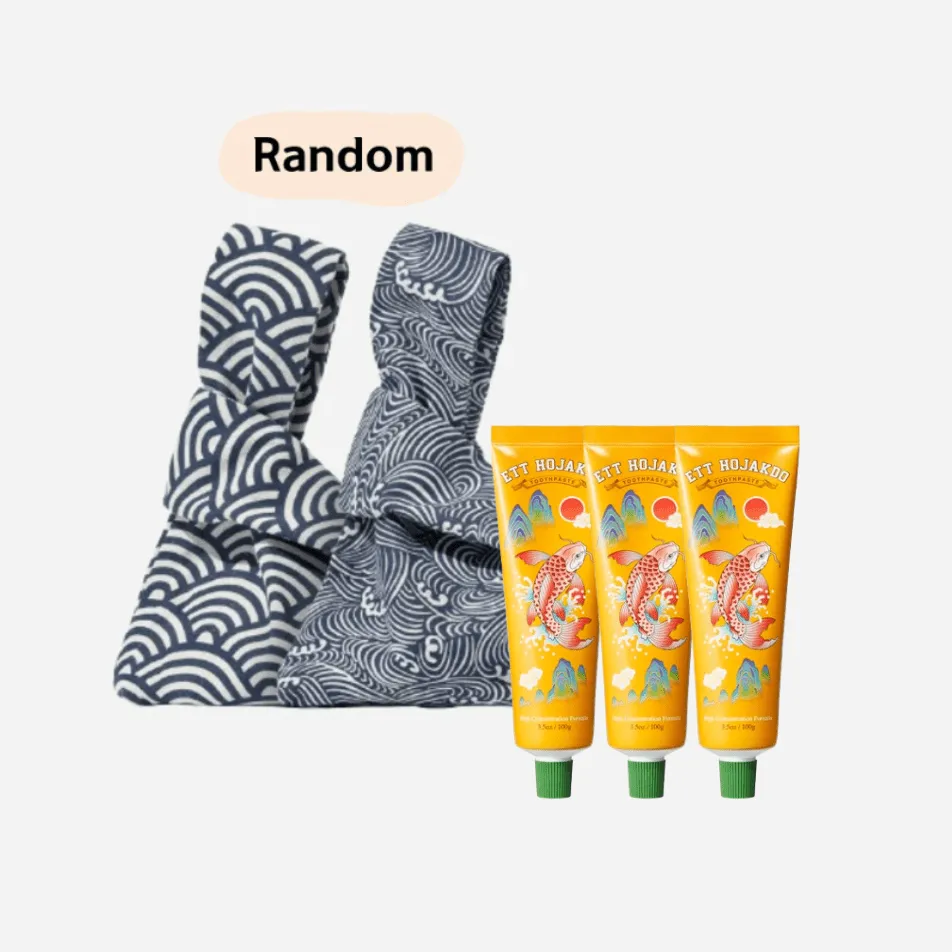 Ett Hojakdo Sensitivity & Cavity Care Toothpaste 100g 3ea + Mini Bag 1ea(Random)