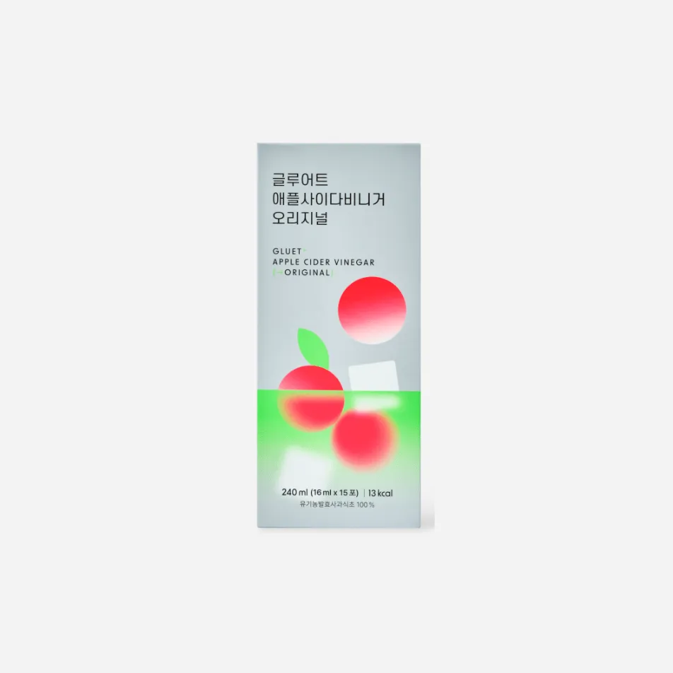 GLUET 애플 사이다 비니거 오리지널 240ml