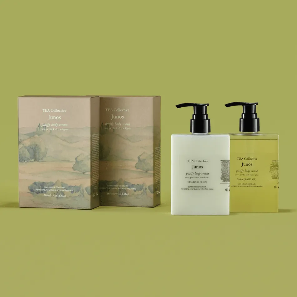 Tea Collective Junos ボディケアセット (Junos ボディウォッシュ + Junos ボディクリーム)