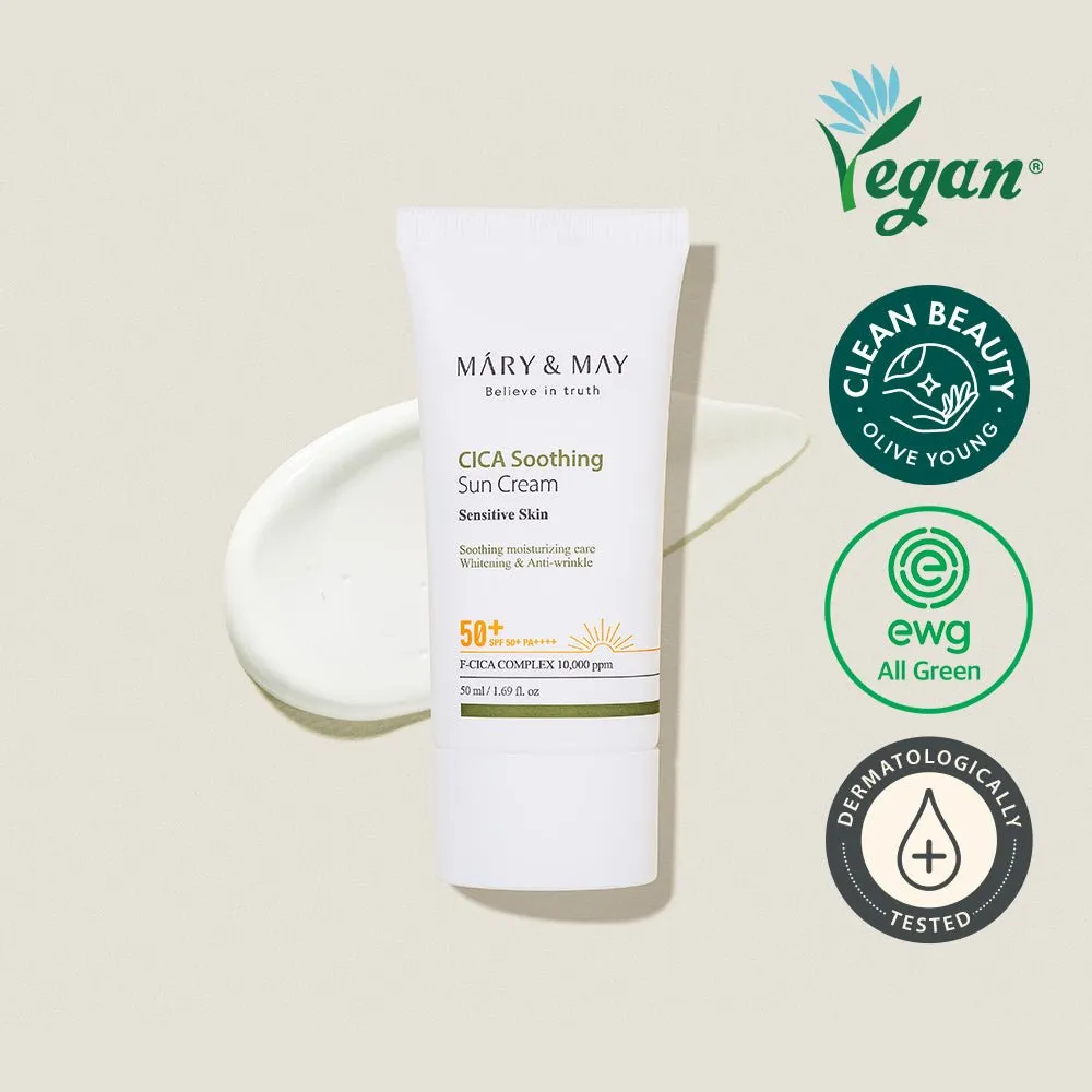 시카 수딩 선크림 SPF50+ PA++++ 50ml
