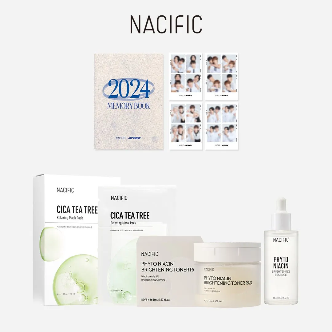 NACIFIC X ATEEZ Memory Set with MEMORY BOOK + OT8 4-CUT Photobooth Set
