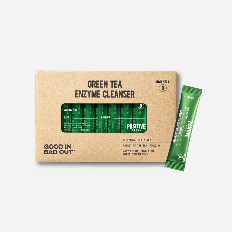 Positive Hotel Green Tea Enzyme Cleanser (30 ชิ้น)
