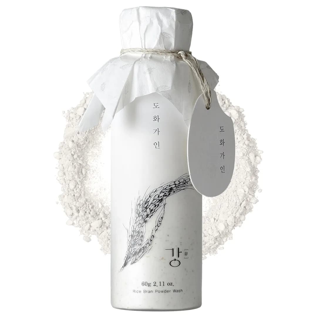 ผงล้างหน้า Rice Bran Powder Wash 60g