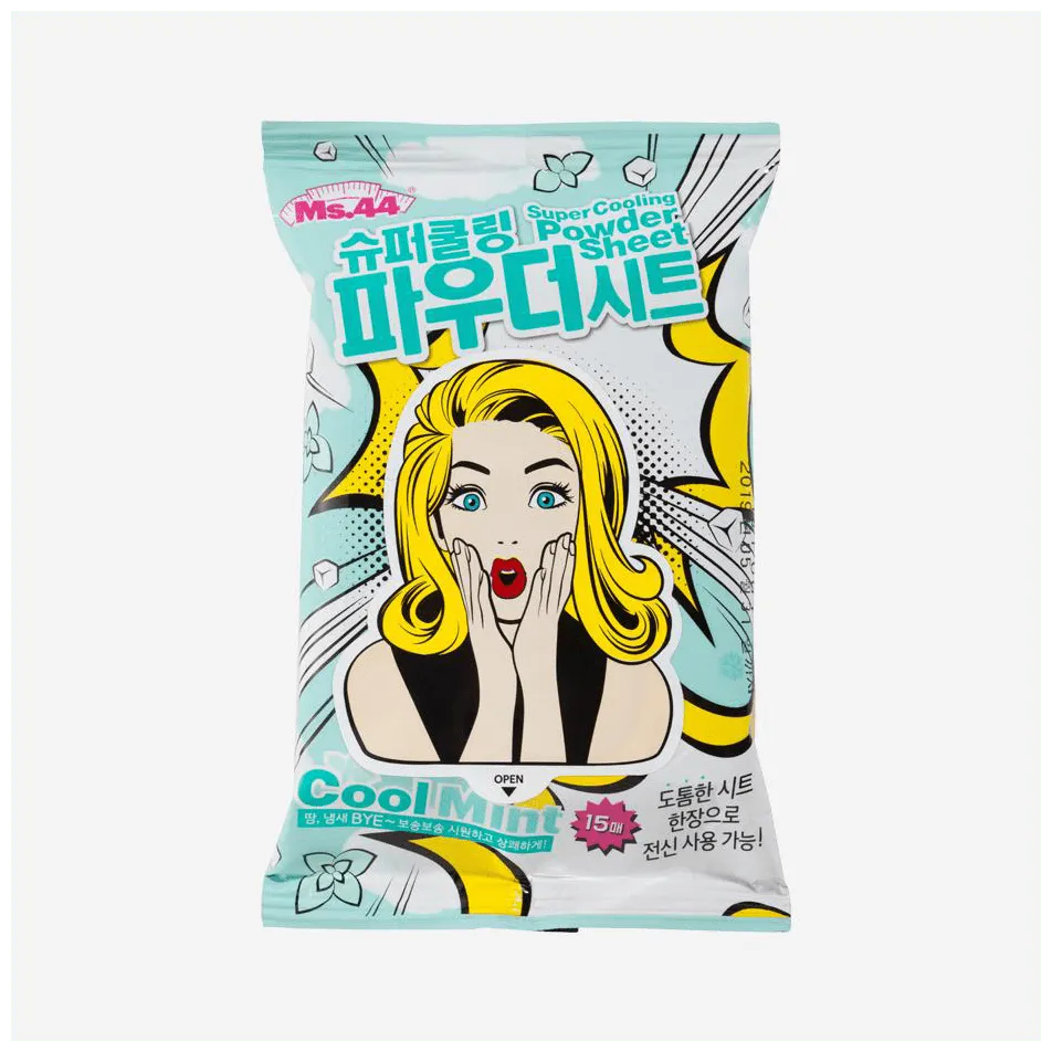 Super Cooling Powder Sheet Cool Mint